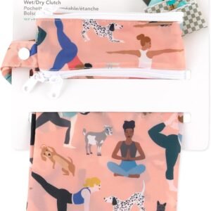 Bumkins Waterproof Wet Dry Clutch Bag - Travel, Baby, Diaper, Gym Use - Image 6