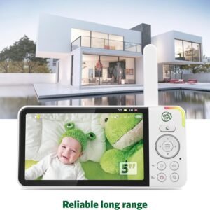 LeapFrog LF915HD Video Baby Monitor - 5" HD 720p, Pan & Tilt, Night Vision - Image 15