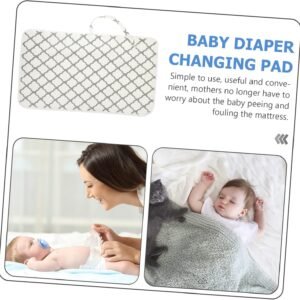 Portable Washable Changing Pad - Skin-Friendly Lightweight Travel Mat - Image 8