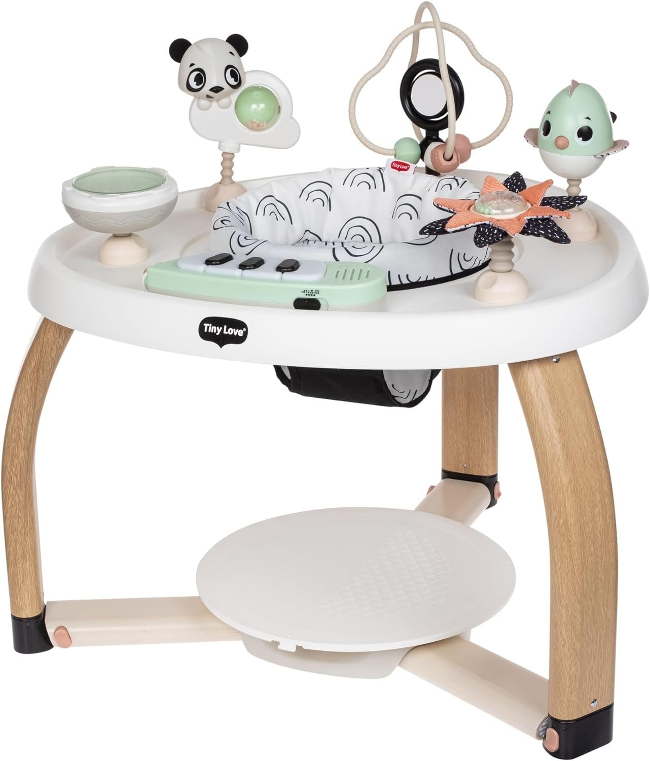 Tiny Love 5-in-1 Here I Grow Stationary Activity Center - Black & White