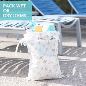 Bumkins Wet Bag for Baby Girls & Boys | Waterproof Diaper Bag - Image 3