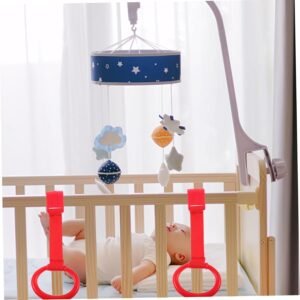 HOODANCOS 2-Pack Red Hanging Pull Rings for Newborns – Safe Walking Assist - Image 5