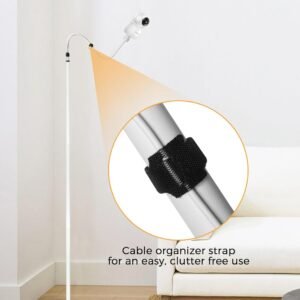Adjustable Baby Monitor Floor Stand for Hellobaby, Infant Optics & More - Image 8