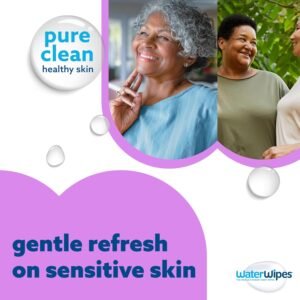 WaterWipes Adult Care Intimate Hygiene Wipes - 90 Extra Large Textured Wipes (3 Pack) - 99.9% Water-Based - Image 7