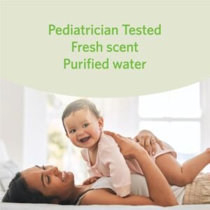 Amazon Elements Baby Wipes, Fresh Scent, 810 Count (9 Packs of 90) - Image 4