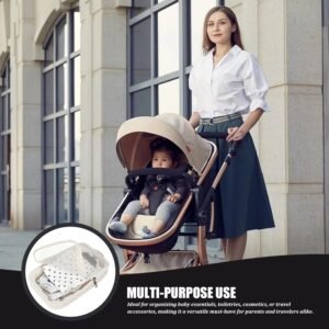 Waterproof Diaper Bag Organizing Pouches - 2PCS Reusable Mesh Pods - Image 2