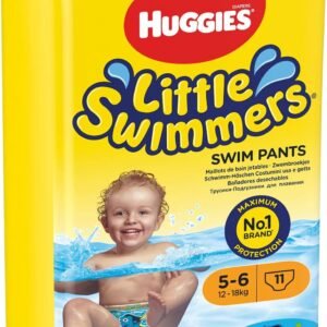 Huggies Little Swimmers Size 5-6 Swim Nappies for Active Toddlers - Image 2