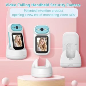 MYPIN Smart Indoor Camera: 2K Video Call, 350° Pan, Night Vision, Pet/Nanny Monitor - Image 3