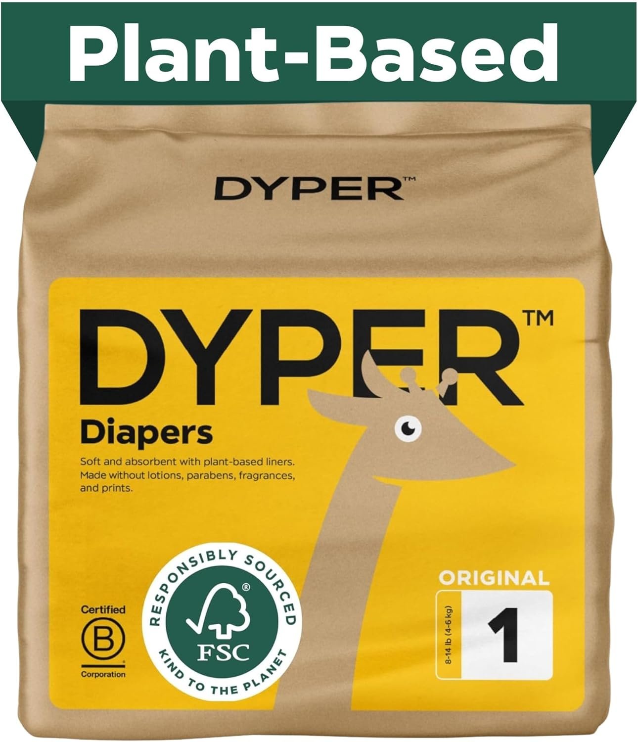 Eco-Friendly Hypoallergenic Baby Diapers