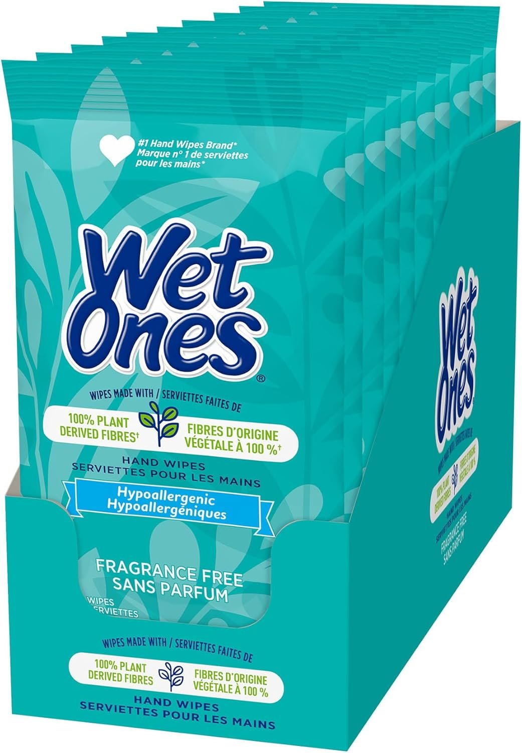 Plant-Derived Wet Ones Hand Wipes