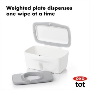 Oxo Tot Perfect Pull Wipes Dispenser - Gray (Model 63121800) - Image 3