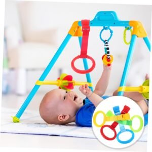 LIFKOME 8-Piece Crib Pull Rings | Durable Walking Assistant Tools - Image 8