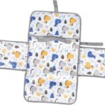 Milisten Portable Diaper Changing Pad Lightweight Durable Changing Mat for Clean Essential