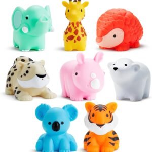 Munchkin Wild Animal Bath Toy Set