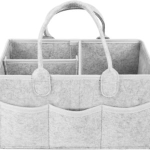 Portable Lainlight Baby Diaper Caddy Organizer for Nursery