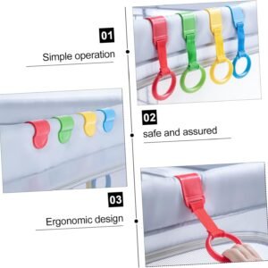 Portable Nursery Cot Rings (4pcs) - Ergonomic & Space-Saving Design - Image 8