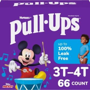 Boys Potty Training Underwear, Easy Open Training Pants 3T-4T, Pull-Ups Learning Design for Toddlers, 66ct, Giga Pack