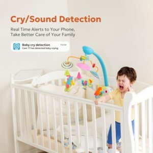 Owltron 2K Indoor Security Camera for Baby, Pets & Elders | WiFi, Night Vision, 2-Way Audio, Motion Detection, Alexa Compatible - Image 4