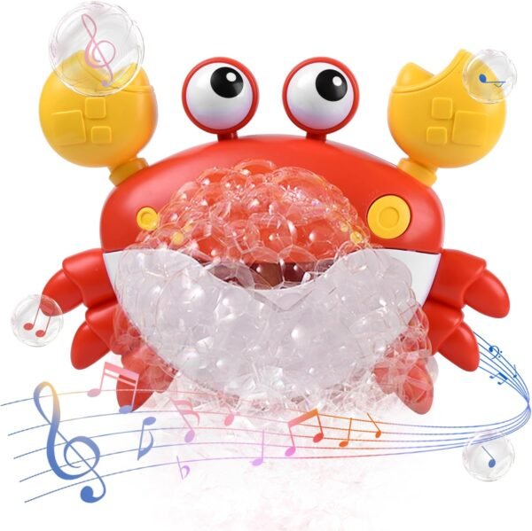 Bubble Crab Bath Toy for Toddlers