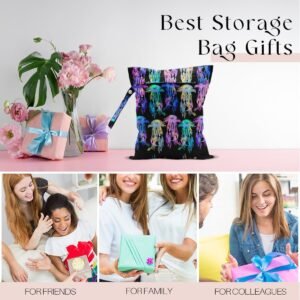 ZCYXUUW Waterproof Wet Bag for Swimsuits & Travel | Reusable Jellyfish Bag - Image 6