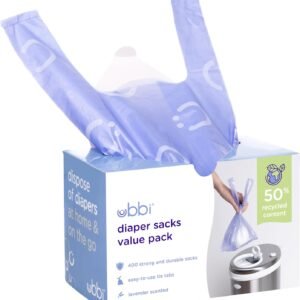 Ubbi Diaper Sacks, 400 ct