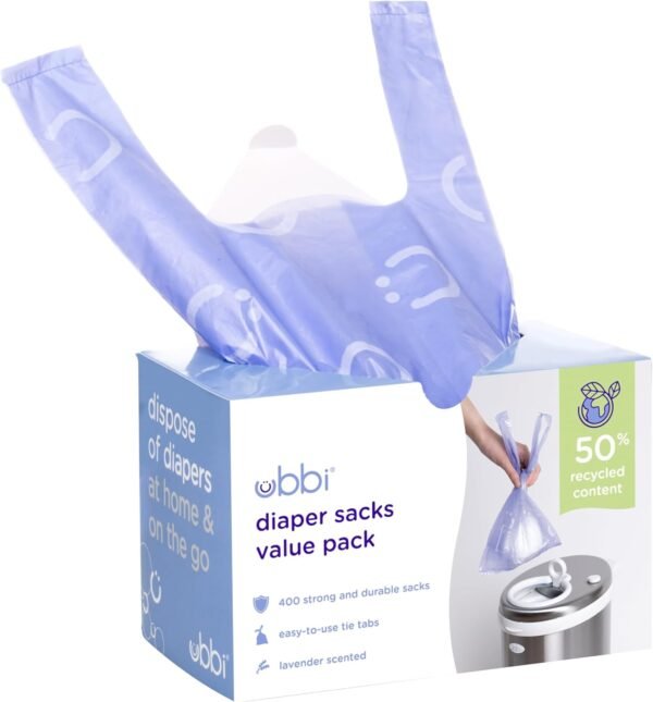 Ubbi Diaper Sacks, 400 ct