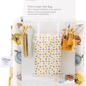 XL Winnie the Pooh Waterproof Wet Bag for Travel, Swim, & Diapers - Image 6