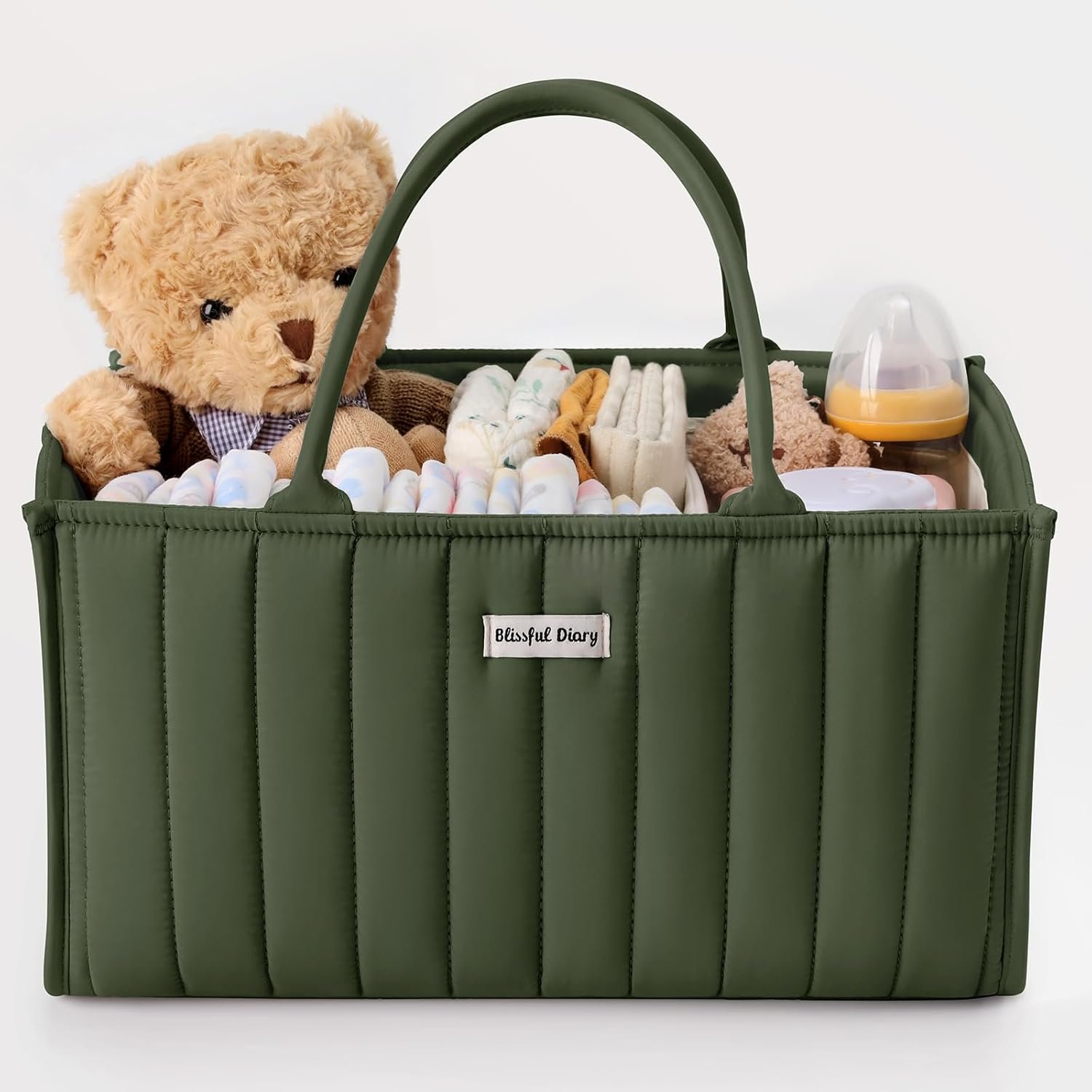 Blissful Diary Baby Diaper Caddy Organizer