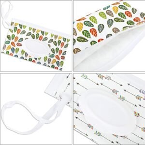Provone 2PCS Reusable Wet Wipe Pouch Case - Travel Wipes Dispenser - Image 5