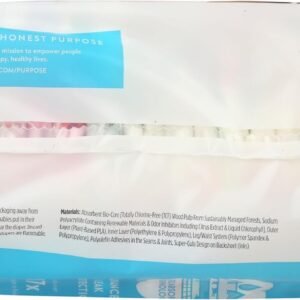 Honest Diapers Size 4, JUST PEACHY, 23 Count - Eco-Friendly Baby Care - Image 3