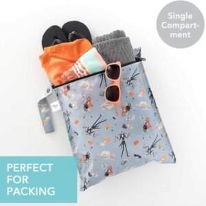 Disney Waterproof Wet Bag for Baby & Travel | Reusable for Swim, Diapers, Gym - Image 2