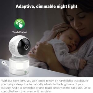 LeapFrog LF915HD Video Baby Monitor - 5" HD 720p, Pan & Tilt, Night Vision - Image 6
