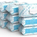 Amazon Elements Baby Wipes, Fragrance Free, White, 810 Count (9 Packs of 90)