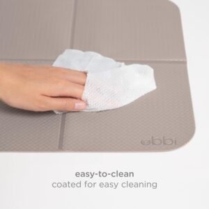 Ubbi Travel Folding Changing Mat with Bag - Soft, Portable & Easy Clean - Image 4