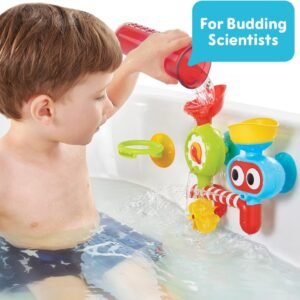 Yookidoo Spin 'N' Sprinkle Water Lab Bath Toy for Toddlers (1-3 Years) - Image 2