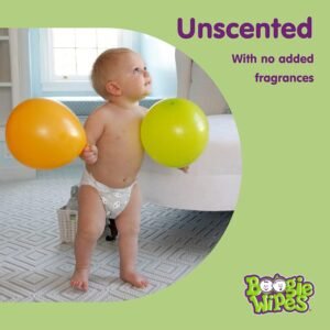 Natural Saline Nose Wipes for Kids & Babies, Unscented, 90-Count - Image 7