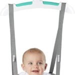 Bright Starts Playful Parade Door Jumper for Baby, No Tools Required, Adjustable Strap, 6 Months and Up, Max Weight 26 lbs