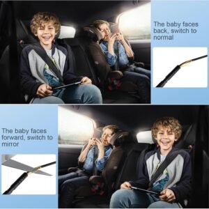 VASTEND Baby Car Camera 1080P with 5-Inch Monitor & Night Vision - Image 5