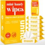 Compact Green Tea-Scented Travel Wipes