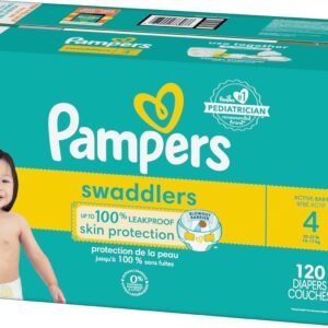 Ultra Soft Pampers Swaddlers Diapers Size 4, 120 Count | Disposable Baby Diapers - Image 16