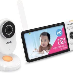 VTech VM818HD 5" Video Monitor: 720p HD, Night Light, 1000ft Range, 2-Way Talk - Image 13