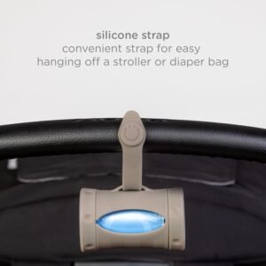 Taupe On-the-Go Diaper Bag Dispenser: Essential Baby Travel Accessory - Image 4