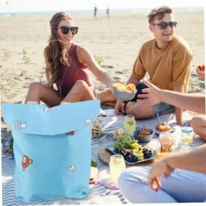 SUPVOX Portable Diaper Storage Bag - Multi-Functional Wet/Dry Bag - Image 6