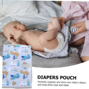 Portable Folding Diaper Changing Pad Mat – Travel-Friendly Grey Design - Image 4