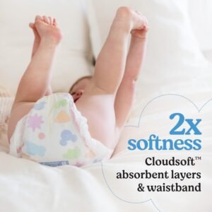 Huggies Snug & Dry Size 1 Diapers, Jumbo Pack, 44 Count - Image 3