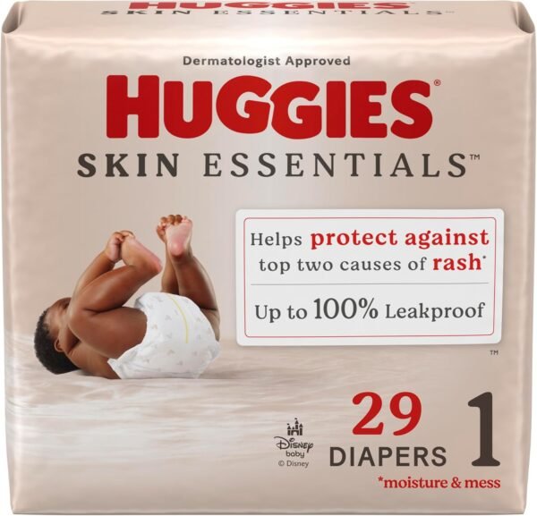 Huggies Size 1 Diapers Skin Essentials