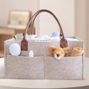 WVSAFV Baby Diaper Caddy Organizer