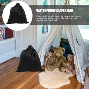 Compact Baby Diaper Bag Pouch & Storage for Travel and Laundry - Image 4