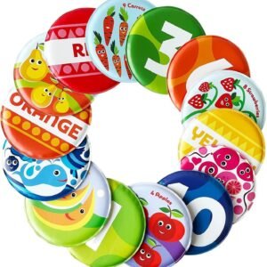 Floating Baby Flash Cards for Bathtub - Learn Numbers & Colors (Set of 21) - Image 2
