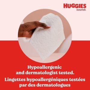 Huggies Nourish Scented Baby Wipes, 560 Total Wipes in 10 Packs - Image 5
